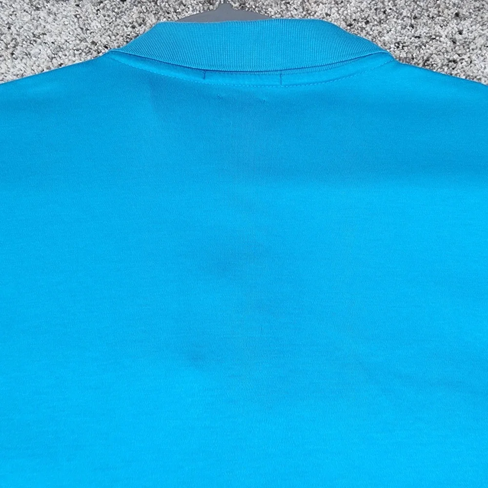 Polo Ralph Lauren Polo Shirt Mens XXL Blue Pima Soft Touch Flesh Pony Excellent